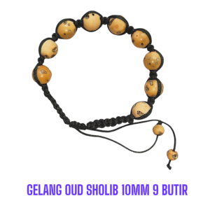 GELANG OUD SHOLIB 10MM 9 BUTIR