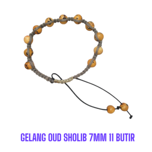 GELANG OUD SHOLIB 7MM 11 BUTIR