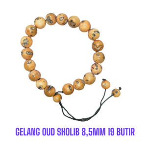 GELANG OUD SHOLIB 8,5MM 19 BUTIR