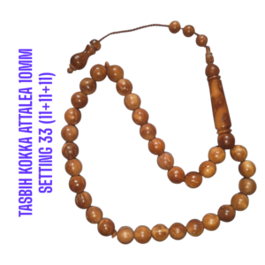 TASBIH KOKKA ATTALEA 10MM
SETTING 33 (11+11+11)