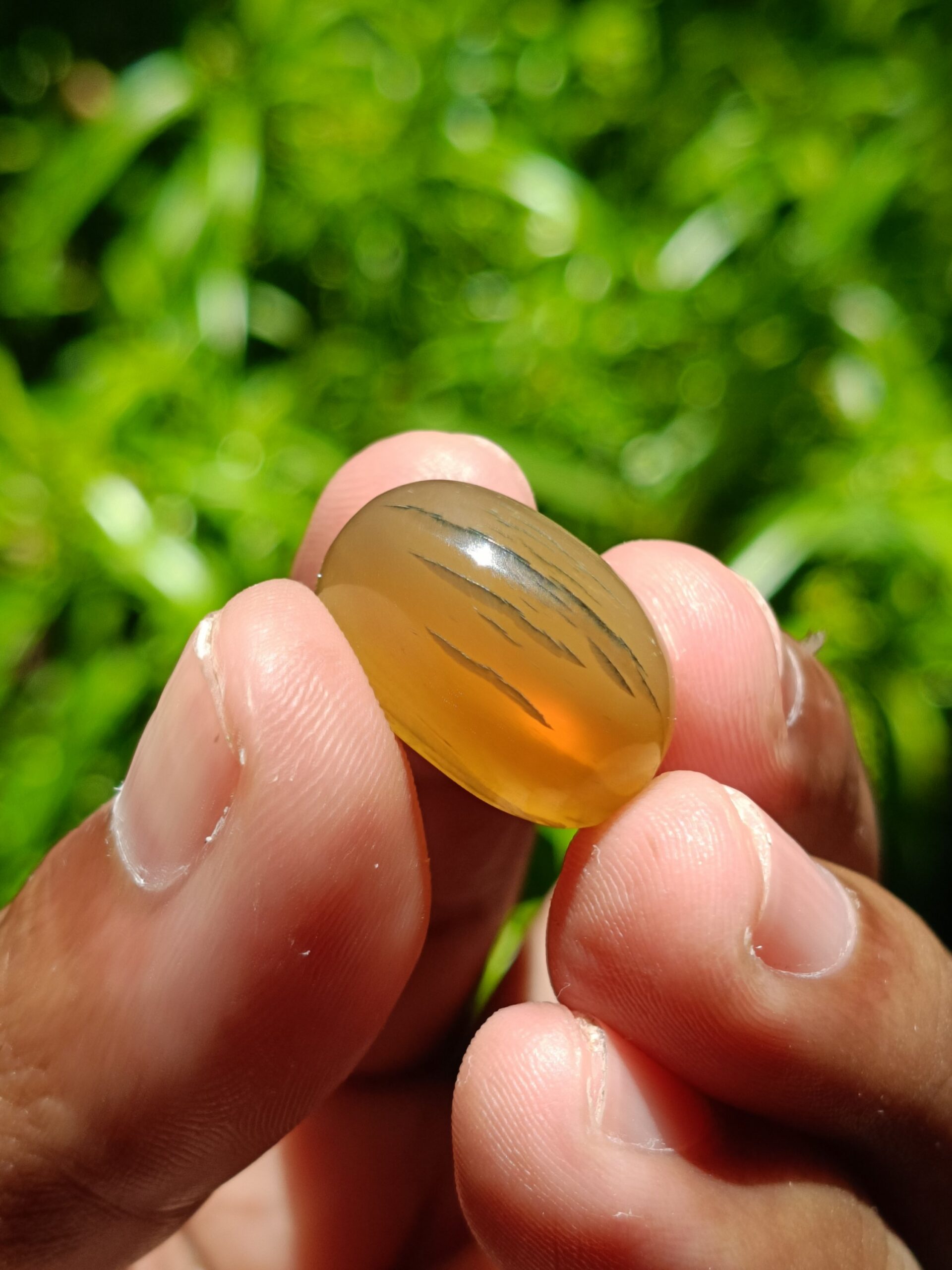 VINTAGE RHINO HORN LOOSESTONE 1,80 Gr 19,5×12,5×9,5mm - Gambar 8