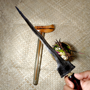 Keris Regol Luk 7 Pamor Keleng Tangguh Era Majapahit Warangka Gayaman Surakarta Timoho Pelet Kendhit Sangat Langka Bersertifikat